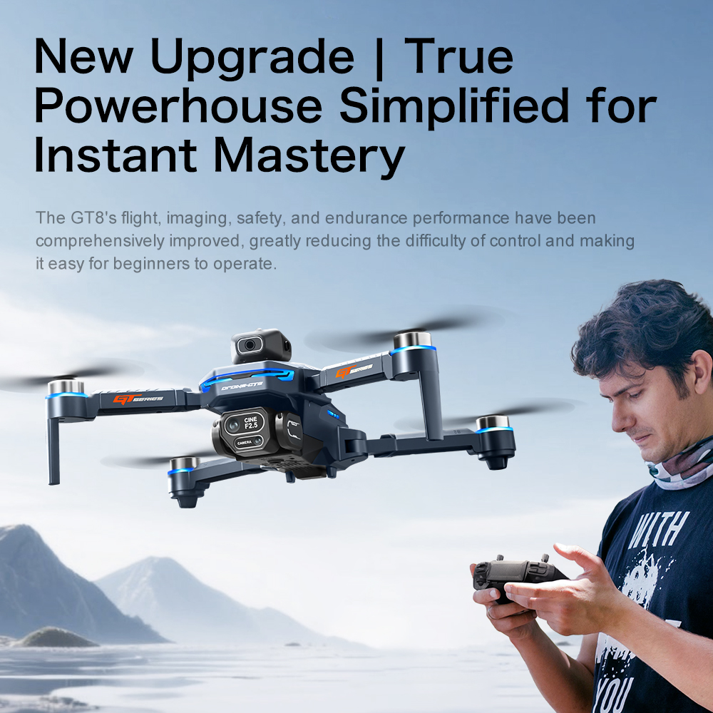 Original GT8 Drone 8K Professi - đánh giá và giá Jjrc Drone X12