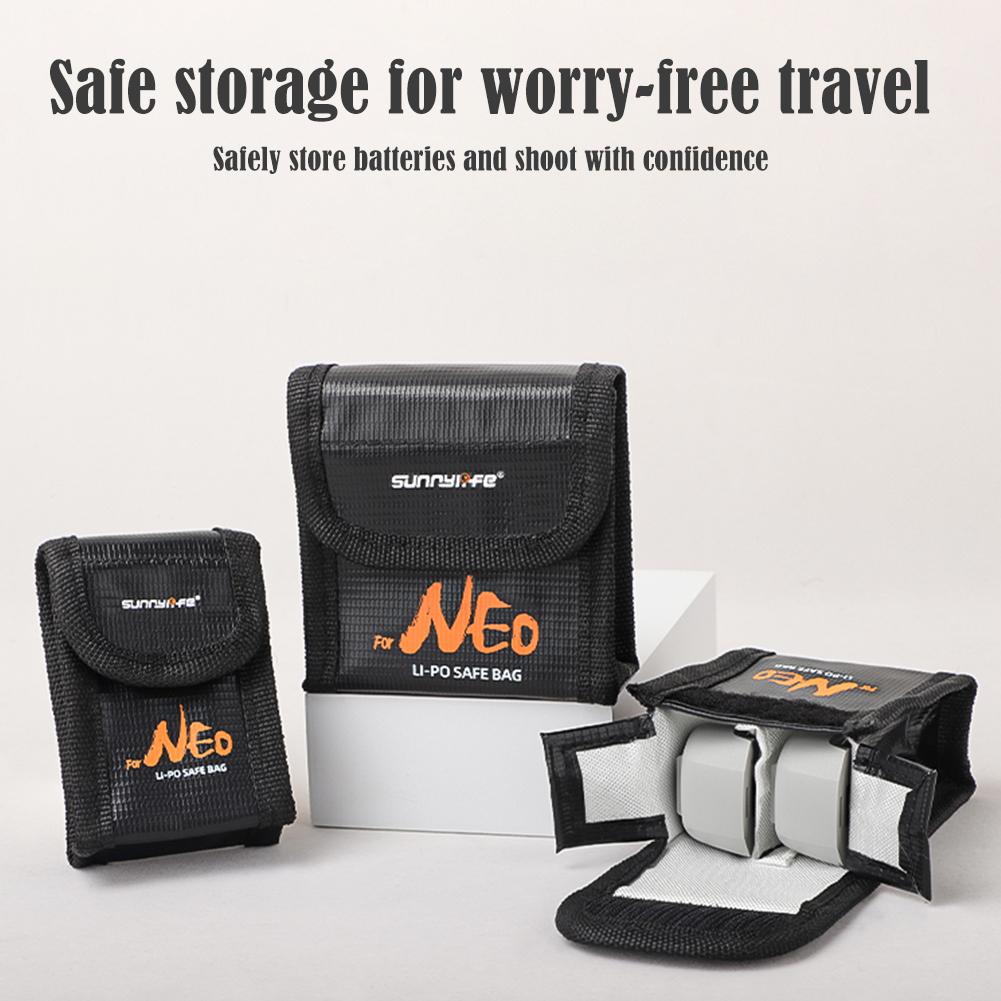 Drone Flight Battery Safe Bag  - đánh giá và giá Drone Battery Bag
